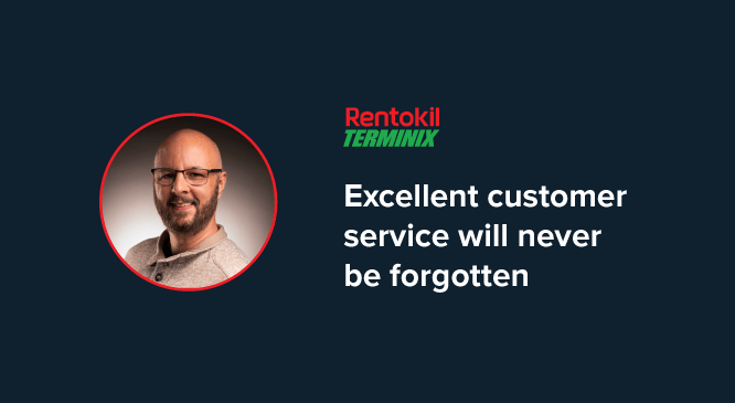 Excellent customer service will never be forgotten | Terminix ...